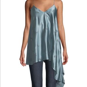 NWT! Med size silky Cinq A Sept, Romeo top.